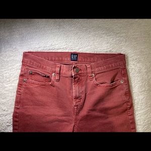 Gap, pink, skinny jeans